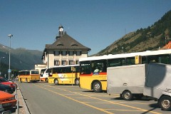 Scuol, Rhätische Bahn, 18. July 2003